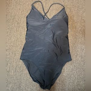 Aerie Black One Piece Bathing Suit